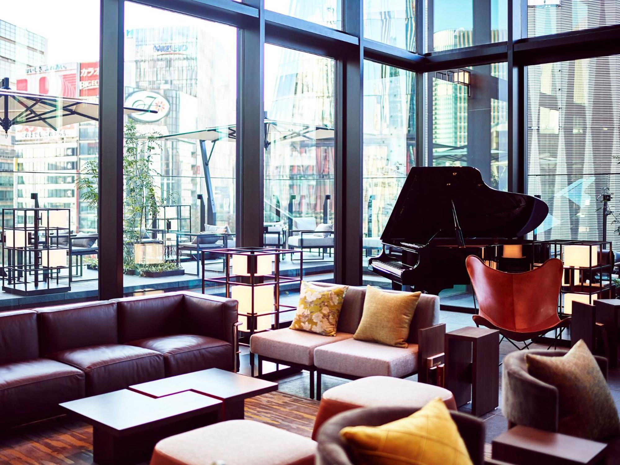 The Gate Hotel Tokyo By Hulic Exterior foto The lounge at the hotel