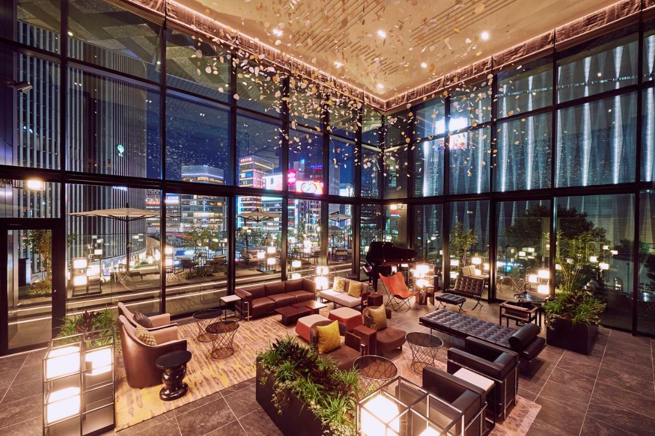 The Gate Hotel Tokyo By Hulic Exterior foto The lounge at the 39th floor