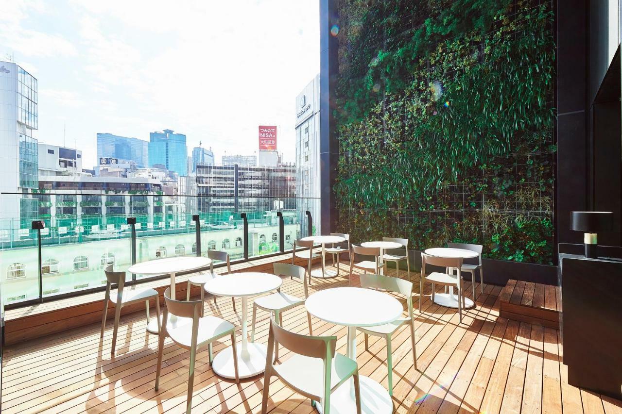 The Gate Hotel Tokyo By Hulic Exterior foto The rooftop lounge
